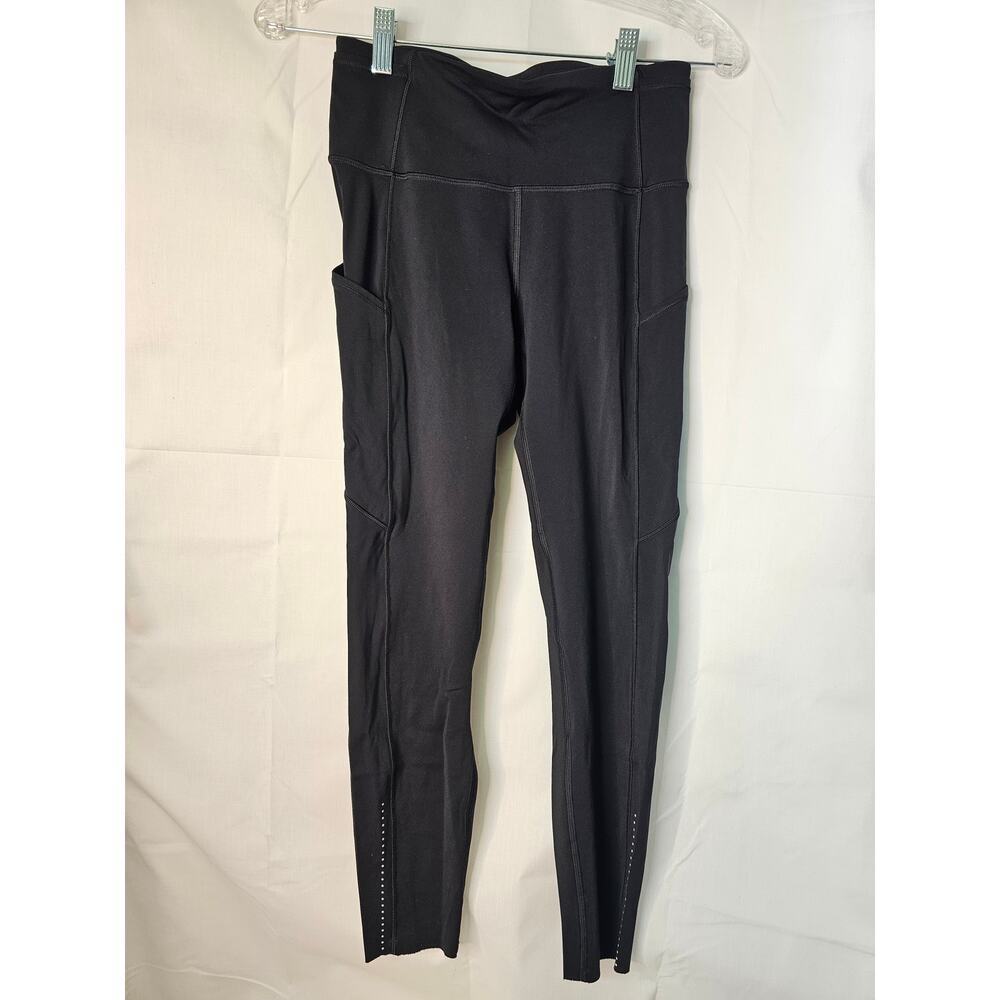 Lululemon Fast & Free 7/8 Tight II  *Nulux 25"  Black size 6 - Picture 3 of 11